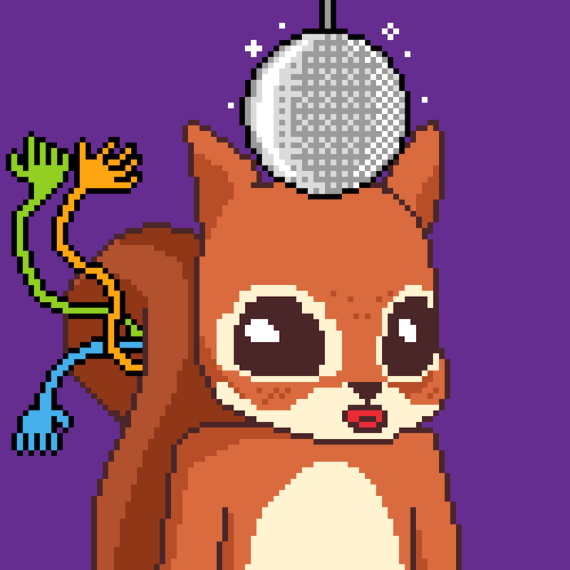 Pixel Squirrels #168